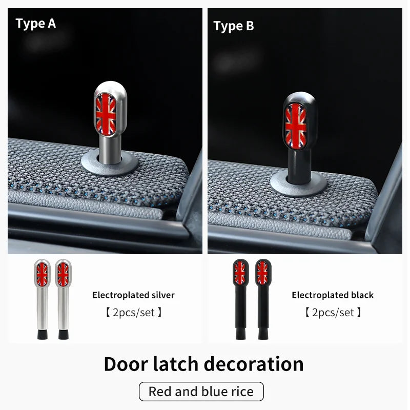 UK Flag Thematic Car Door Pin
