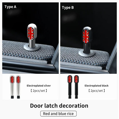 UK Flag Thematic Car Door Pin