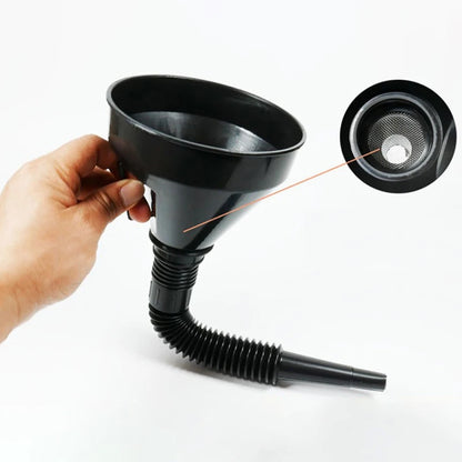 2-In-1 Funnel With Strainer Can