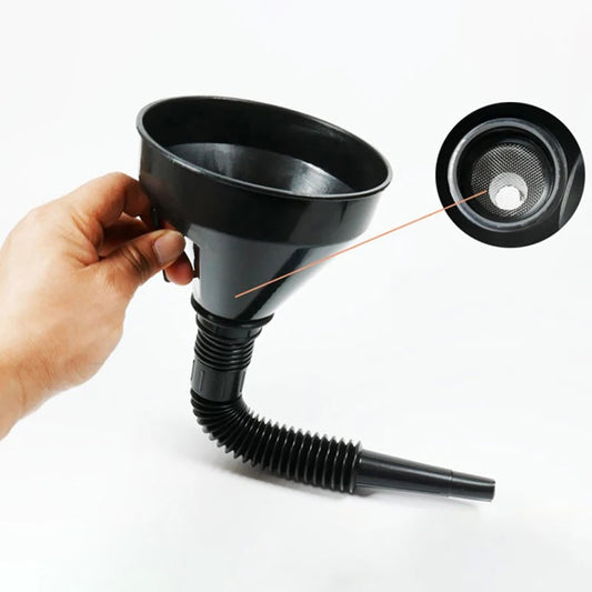 2-In-1 Funnel With Strainer Can