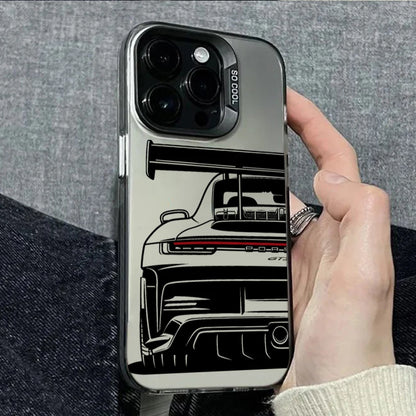 iPhone-Hülle mit Sportwagen-Print