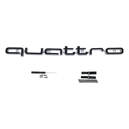 Quattro Emblem 3D-Abzeichen Auto