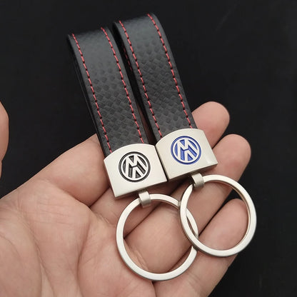 VW Fans Leather Keychain