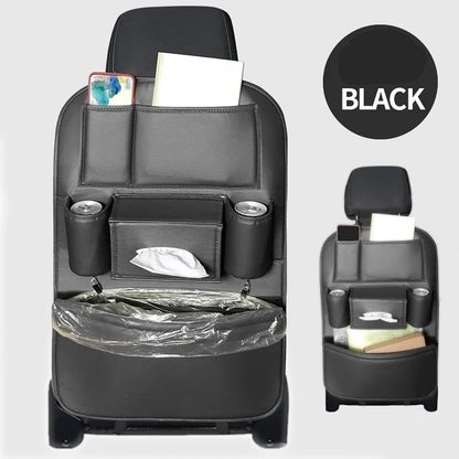 Leather Car Backseat Organizer
