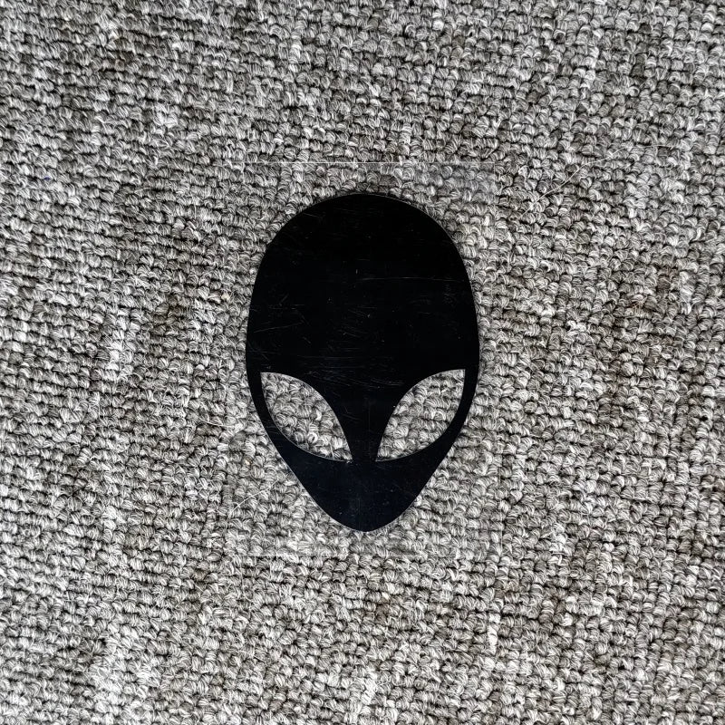 Autoaufkleber Alien leuchtend