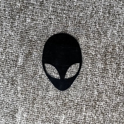Autoaufkleber Alien leuchtend