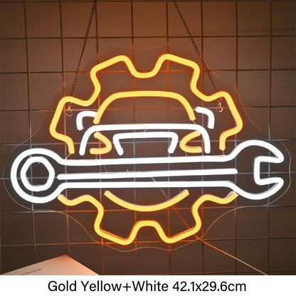 Garage Neon Sign LED Light 