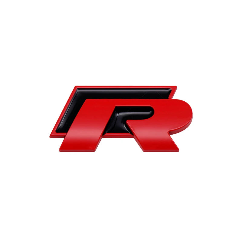 R logo Emblem Trunk Sticker