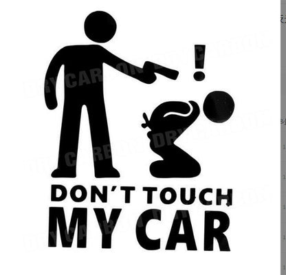 Universal Car Warning Decal