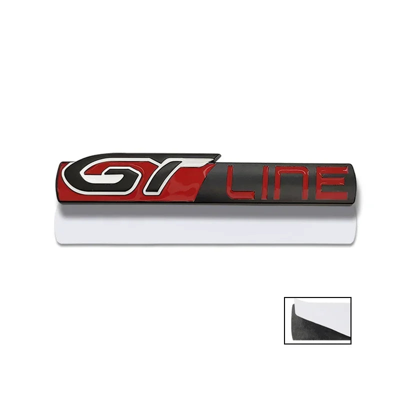 Coffre arrière "GT LINE" en métal modèle 3D