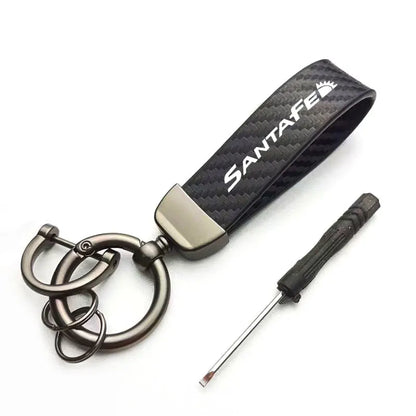 Santa Fe Premium Keychain