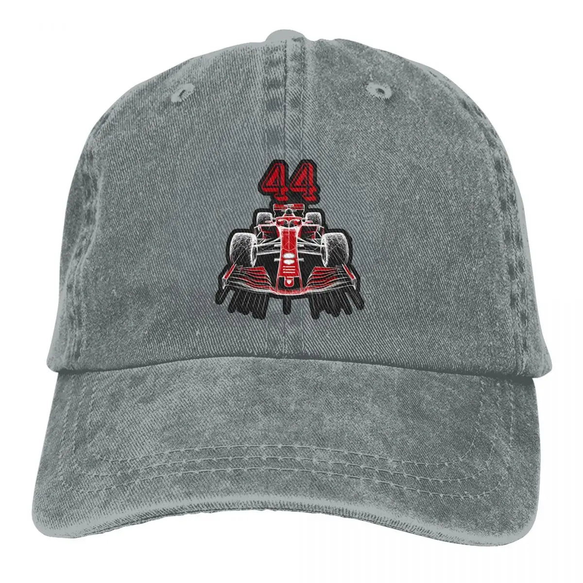 Red 44 F1 Washed Cap