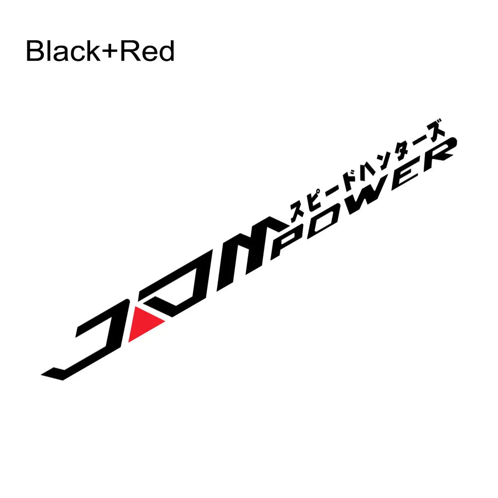 JDM Power Windshield Banner