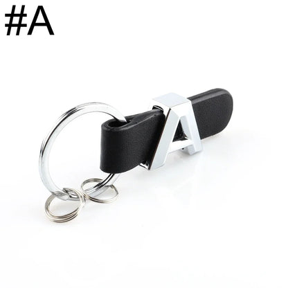 Premium Metal Initial Keychain