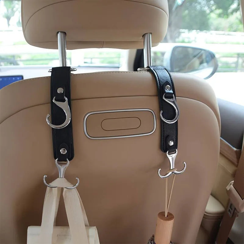 Ganchos traseiros para assento de carro premium