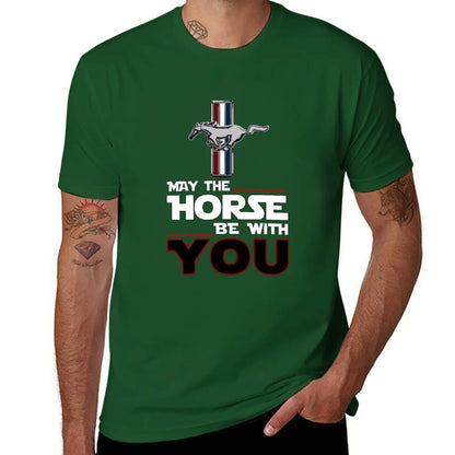 May the Horse Be with You Cotton Shirt