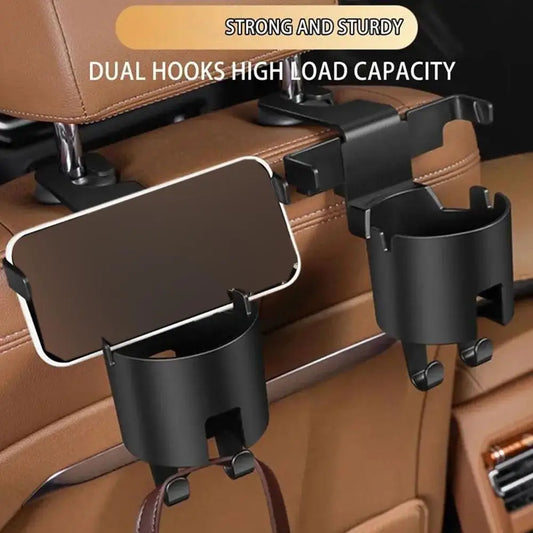 Car Seat Back Cup & Phone Holder