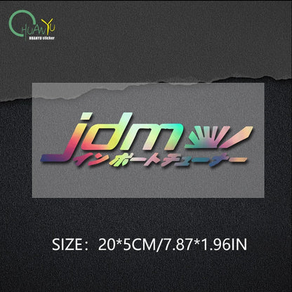 1. JDM Import Tuner Car Decal