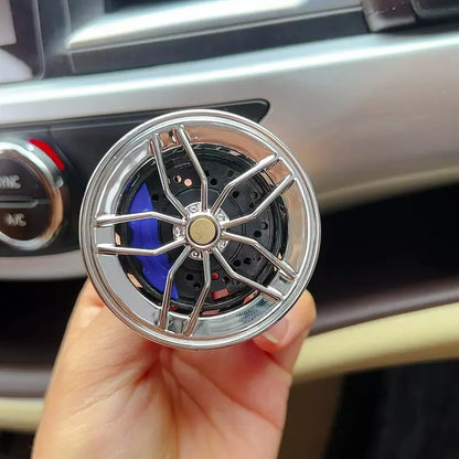 Rotating Magnetic Car Aroma Diffuser – Gyroscope Fingertip Style