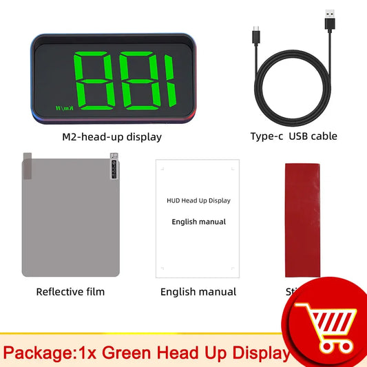 GPS HUD Speed Display