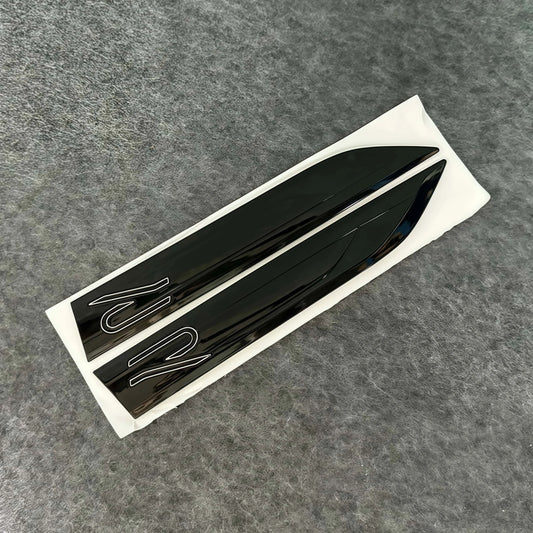 2Pcs R Line Car Stickers
