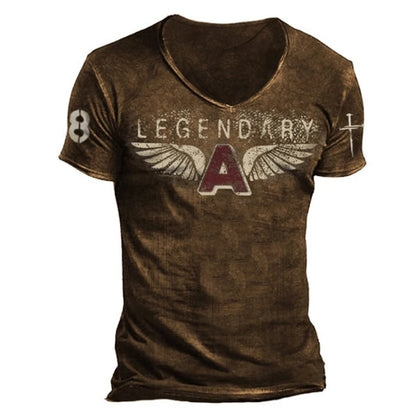 Men's Racing T-Shirt Cotton