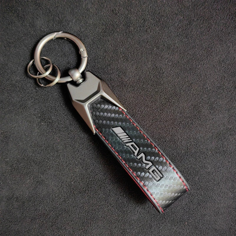 AMG Carbon Fiber Keychain 