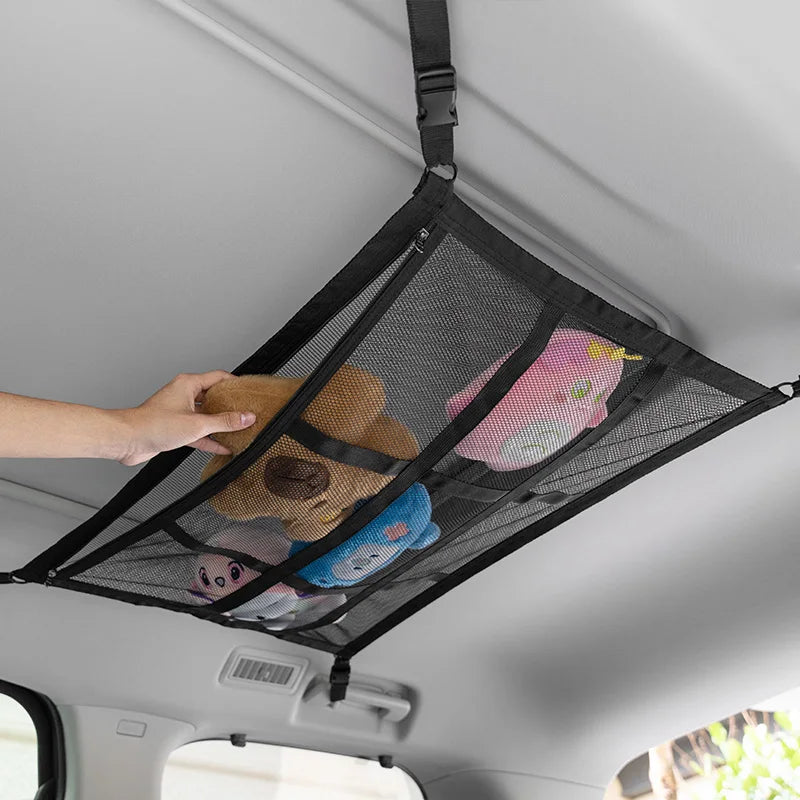 Elástico para armazenamento de teto de carro