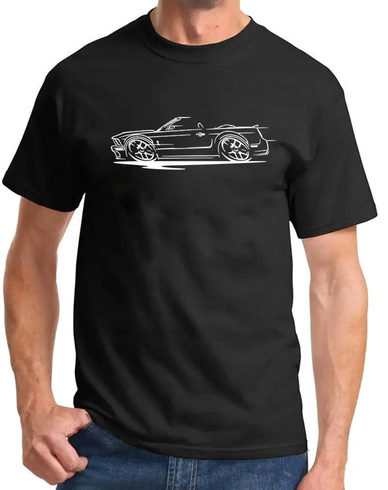 Shelby GT500 Convertible Design T-Shirt MG
