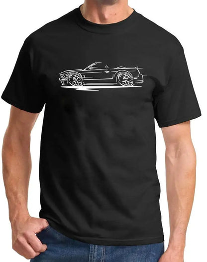 Shelby GT500 Convertible Design T-Shirt MG