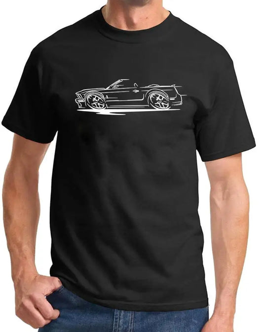 Shelby GT500 Convertible Design T-Shirt MG