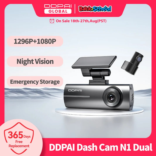 Dash Cam N1 Dual