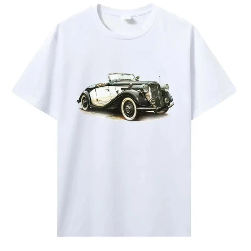 Classic Car O-Neck Shirt 