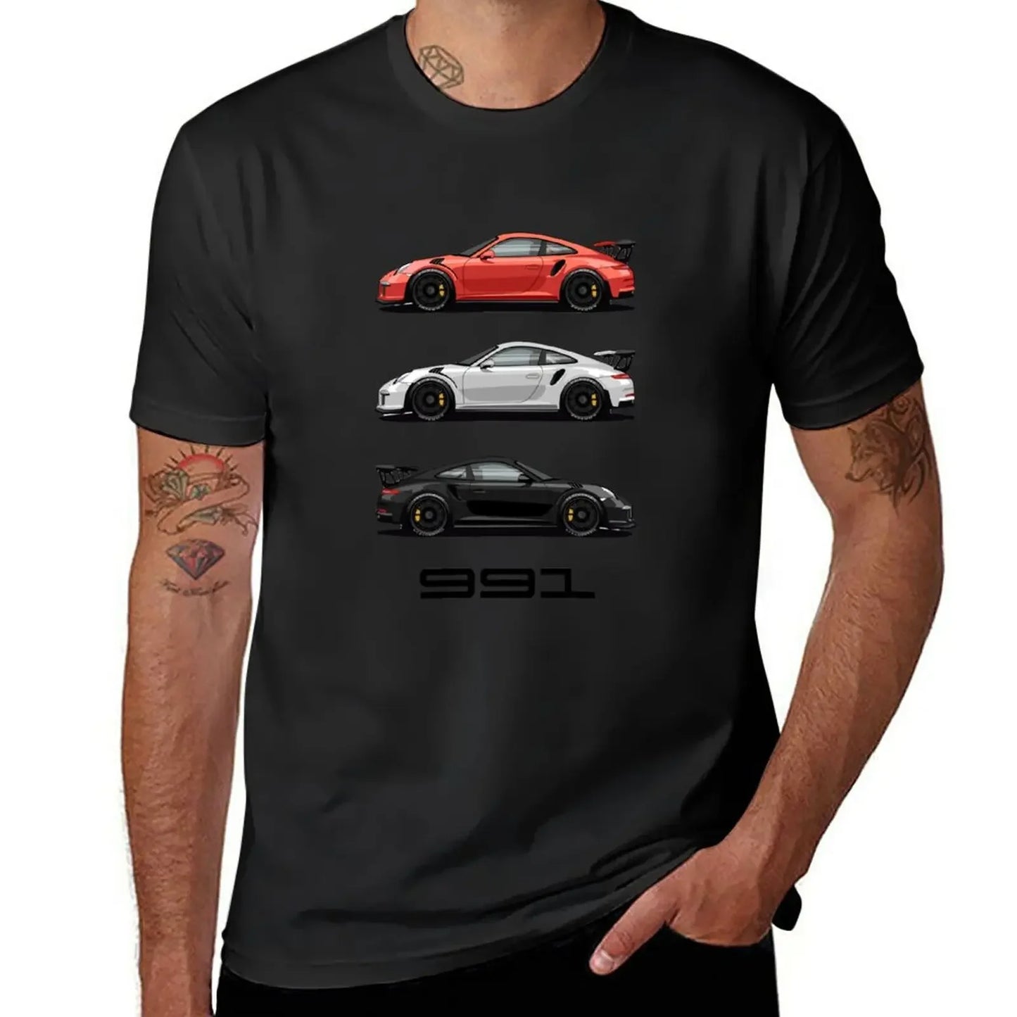 Klassisches 991 GT3 RS Baumwollhemd PE