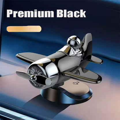 Rotating Airplane Car Dashboard Ornament