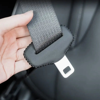 Protector del cinturón de seguridad del automóvil de cuero
