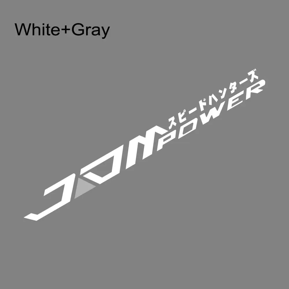 JDM Power Windshield Banner