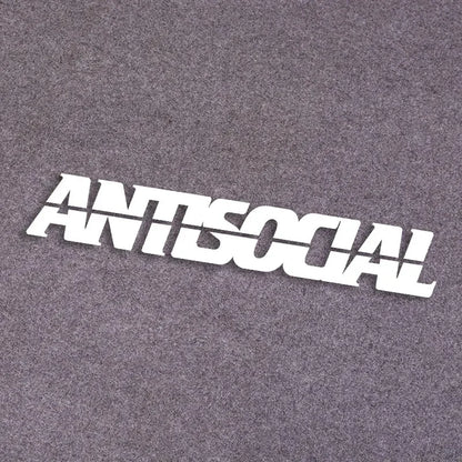 Antisocial Car Sticker Decal