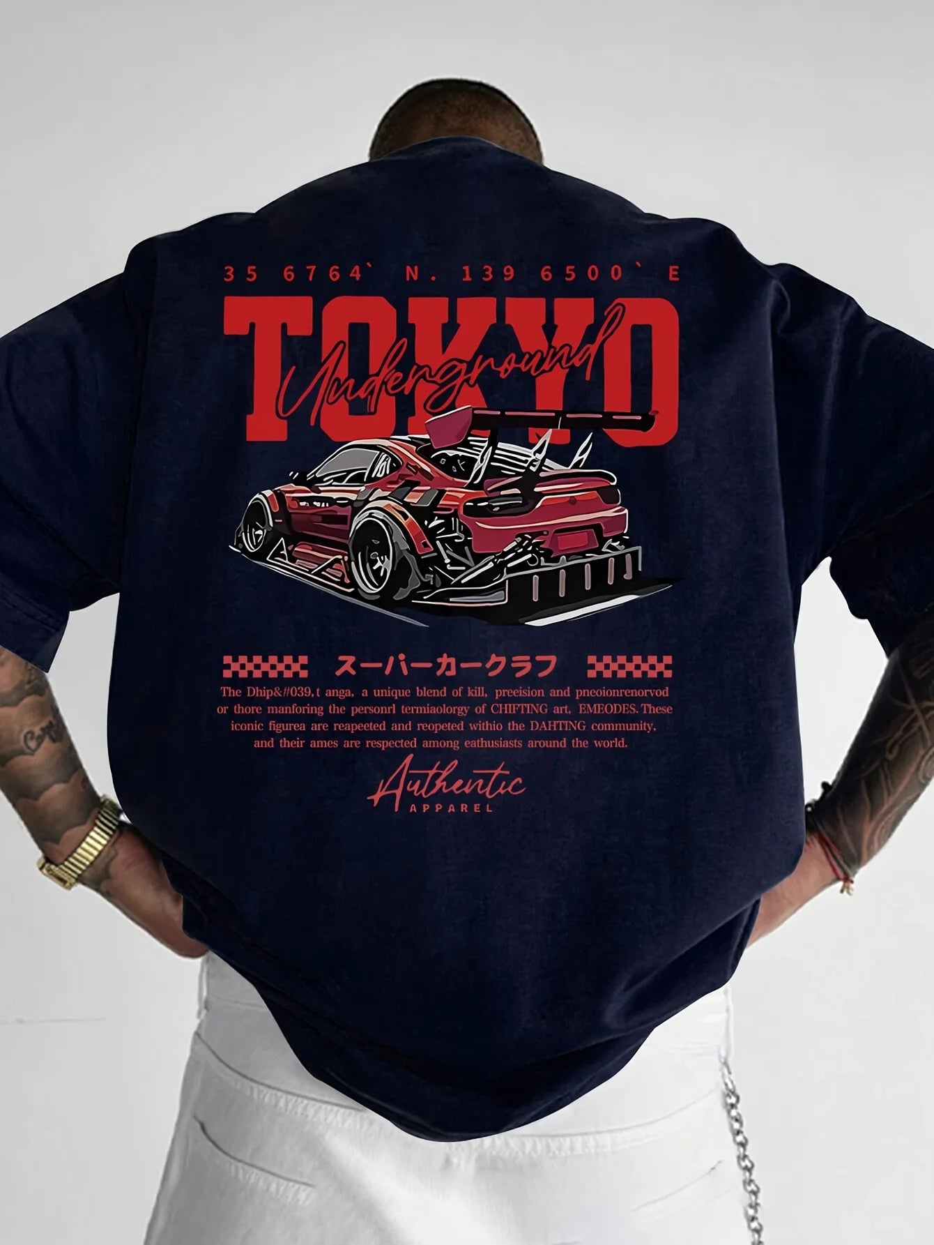Tokyo Street Racing Grafik-T-Shirt