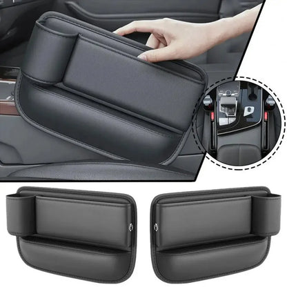 Leather Car Seat Gap Organizer