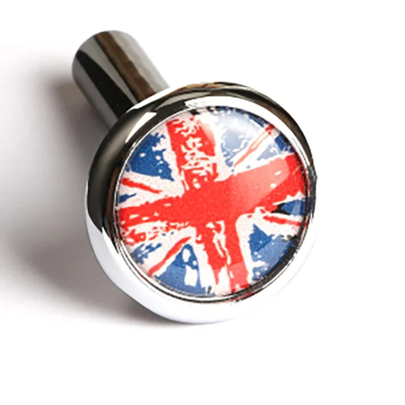 UK Flag Door Lock Knob Pin 