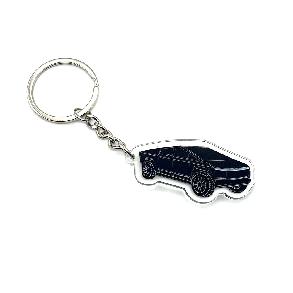 Cybertruck Chaveiro | Geométrico Premium 