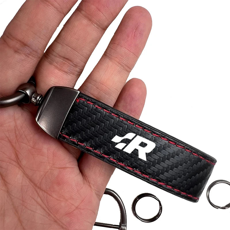 R-Line Carbon Keyring 