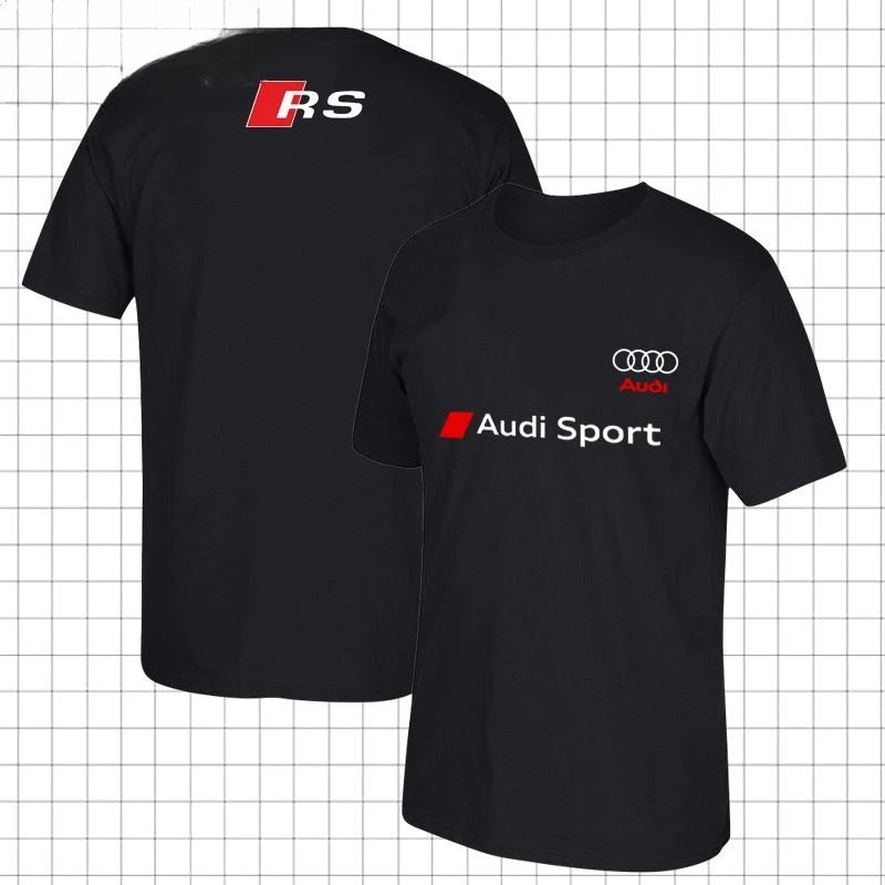 Camisa de manga curta de algodão RS