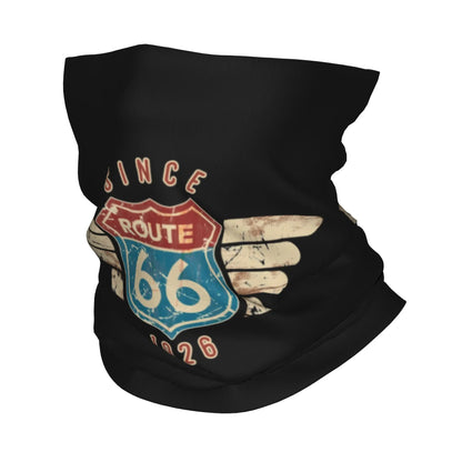 Cachecol com faixa para cabeça Route 66