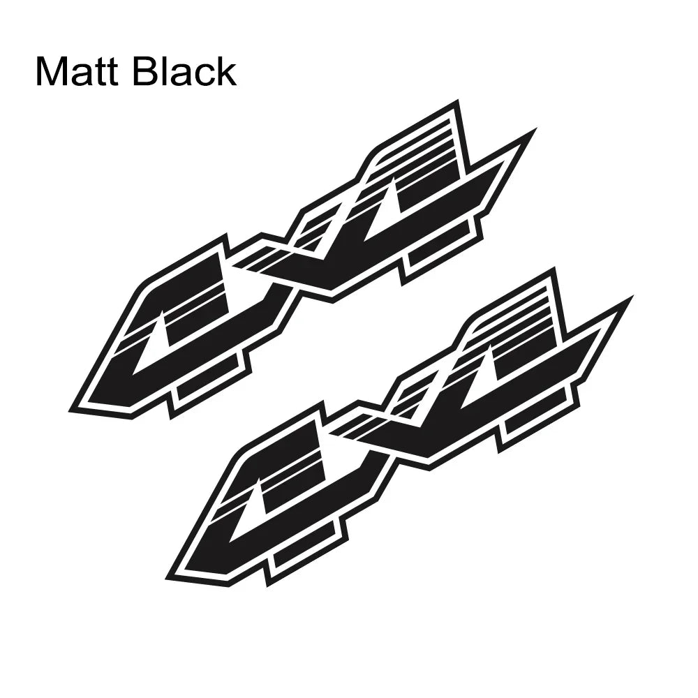 Car 4X4 Stripes Sticker
