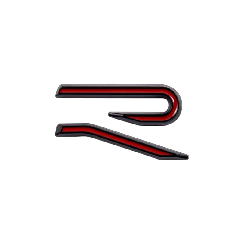 R logo Emblem Trunk Sticker