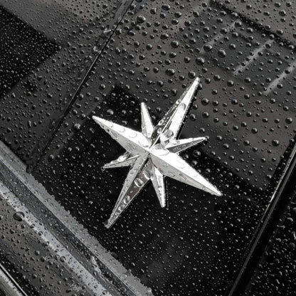3D Metal Star Sticker 