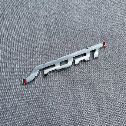 Sport 3D Metal Emblem Badge