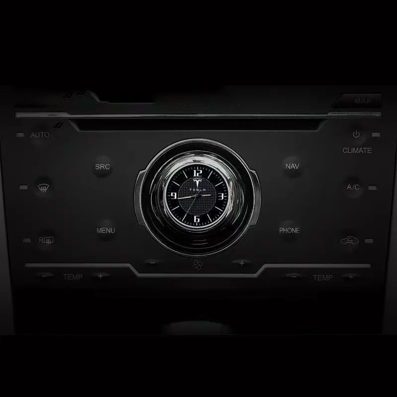 Car Quartz Luminous Clock Watch 